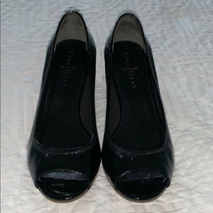 Cole Haan Patent Wedges, New without box